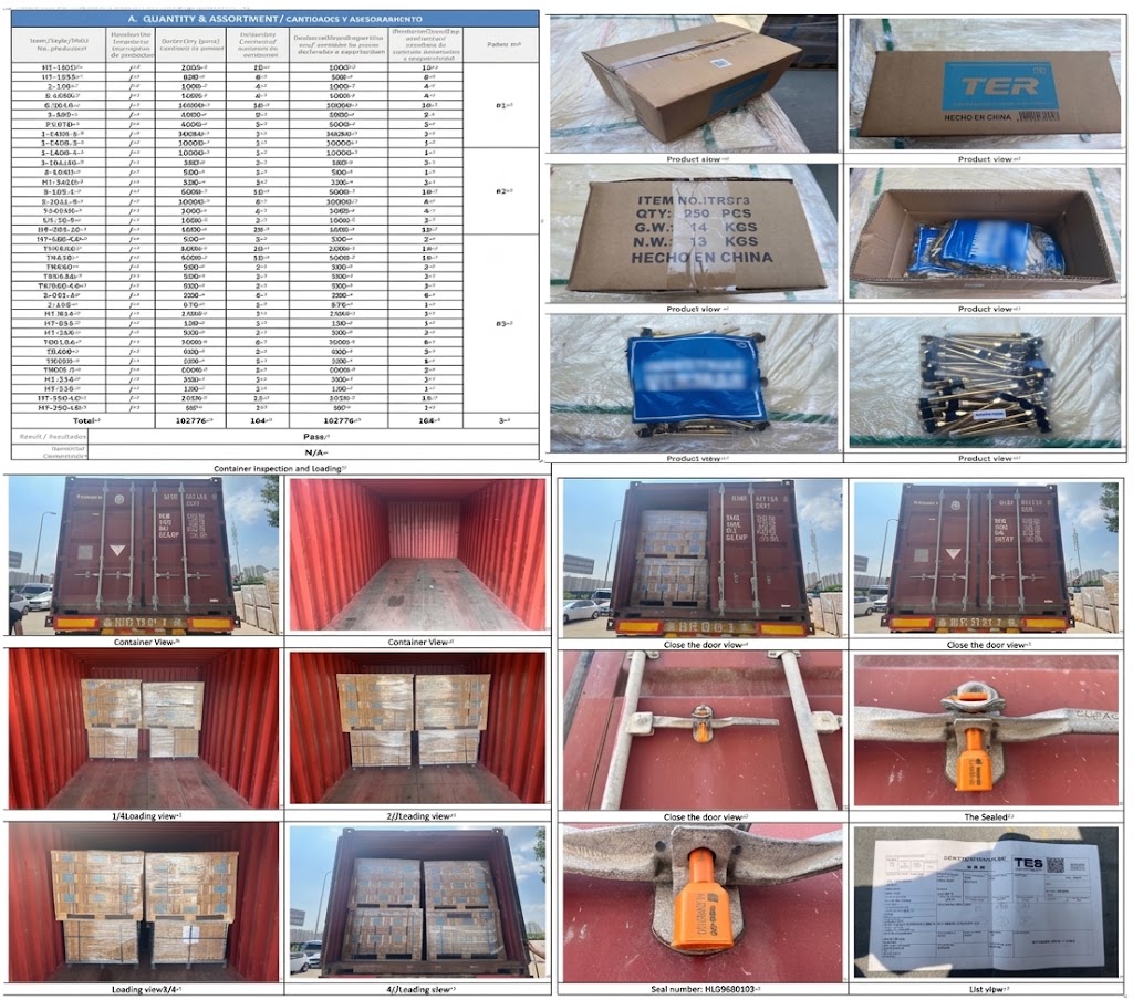 CGF INSPECTION Loading inspection for Mexico customer in NingBo Port